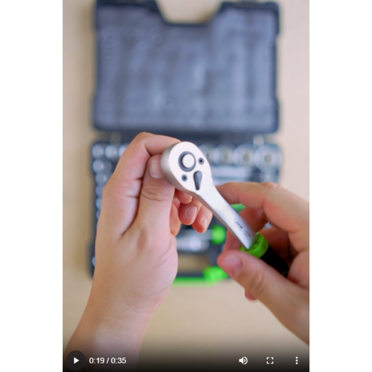 KIT DE HERRAMIENTAS DE 108 PIEZAS JBM54037 DADOS HEXAGONALES