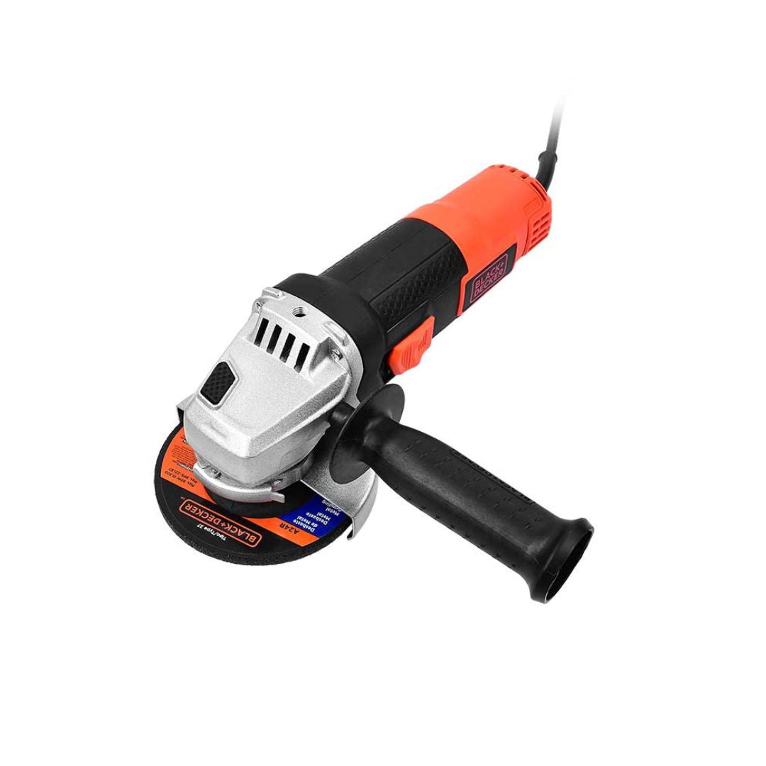 COMBO ROTOMARTILLO DE 1/2 C/MINIESMERIL 4½ 820W BLACK & DECKER INCLUYE MALETA DE LONA+2 LLAVES ESP. 11/16X13/16+4 DADOS 1/2X7/16