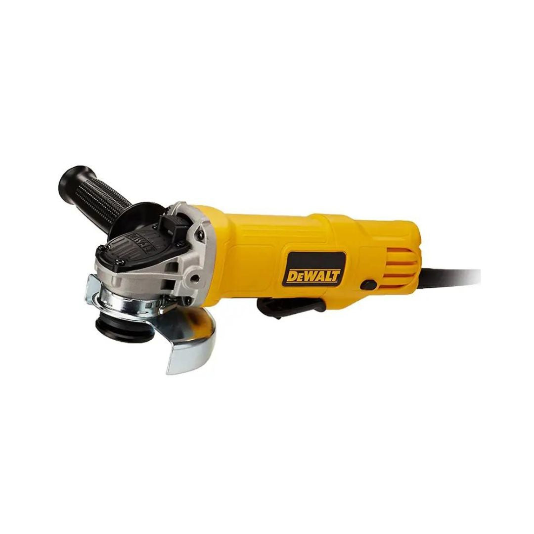 COMBO MINI ESMERILADORA DEWALT DWE4120X-B3+C02 DE 4 1/2" INCLUYE 3 DISCOS DIAMANTADOS MÁS JUEGO DE NAVAJA TIPO ALLEN Y 10 BROCAS DE 1/8" PARA CONCRETO MÁS 5 DISCOS CORTE