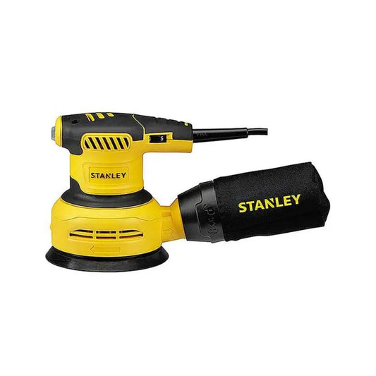 LIJADORA ROTOORBITAL STANLEY SS30  DE 5” CON 300 WATTS