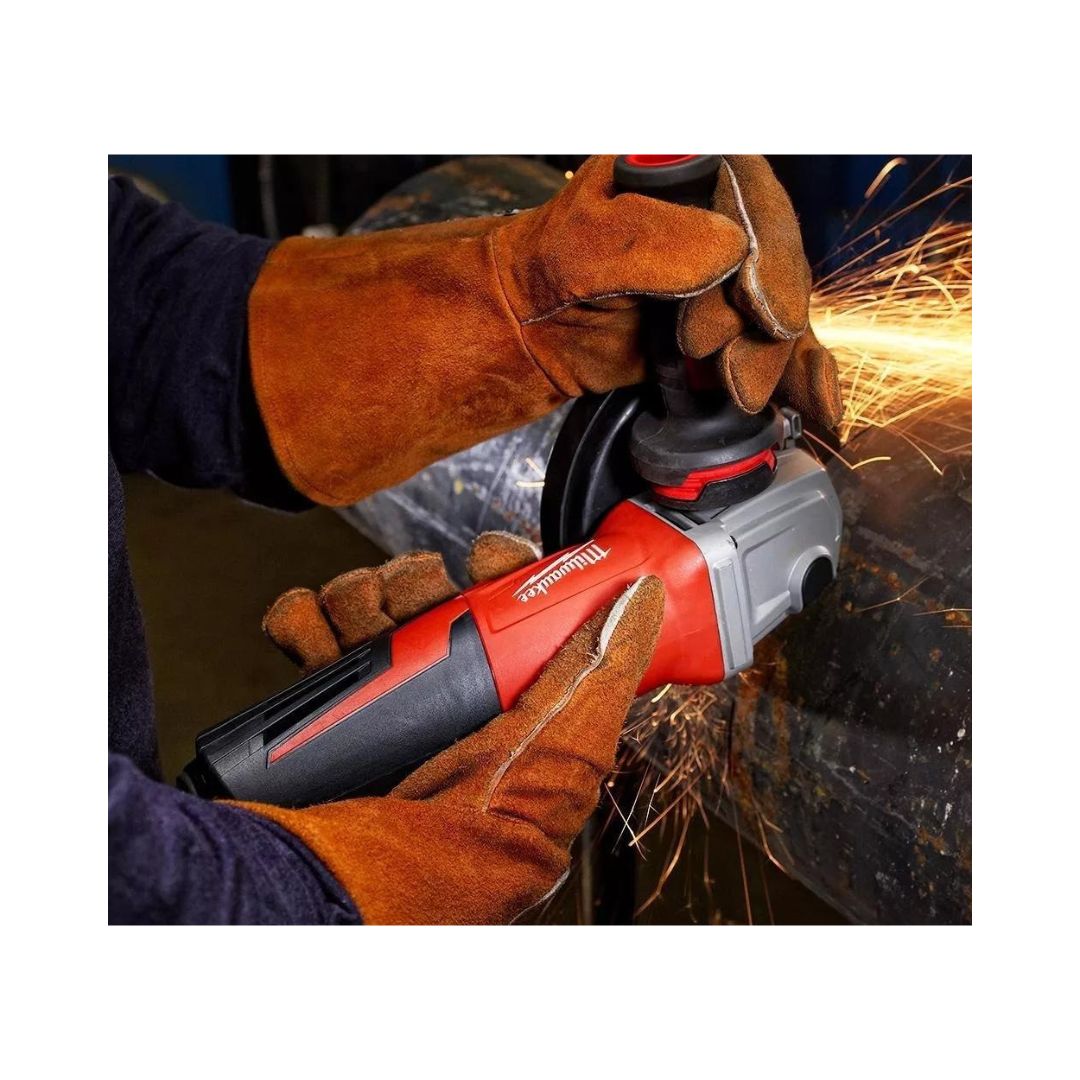 ESMERILADORA MILWAUKEE 6161-30 CON 69,000RPM Y 13AMP CON SWITCH TIPO PALETA CON SEGURO