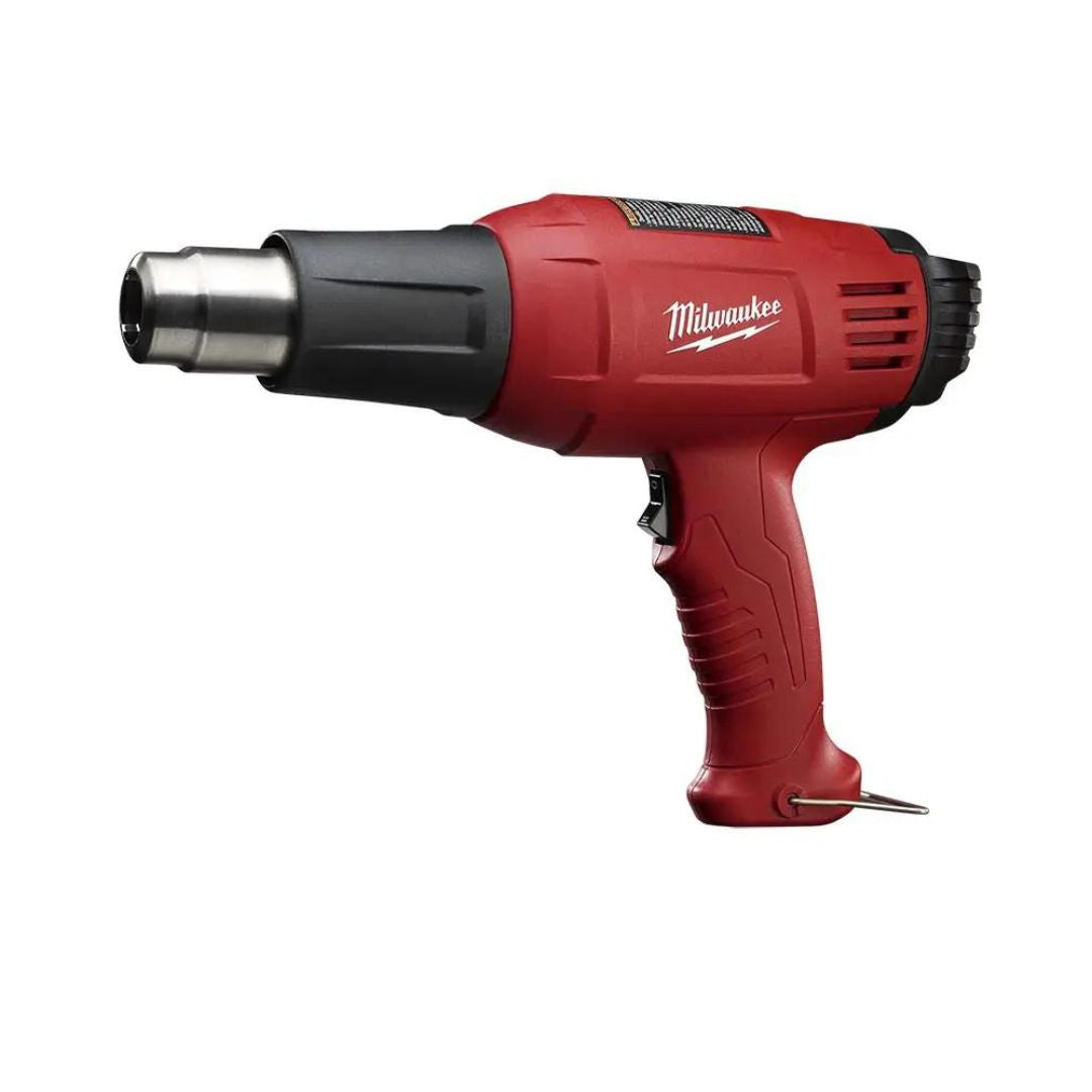 PISTOLA DE CALOR MILWAUKEE 8975-6 DE 2 TEMPERATURAS 299 O 538°C Y DE 11.6AMP