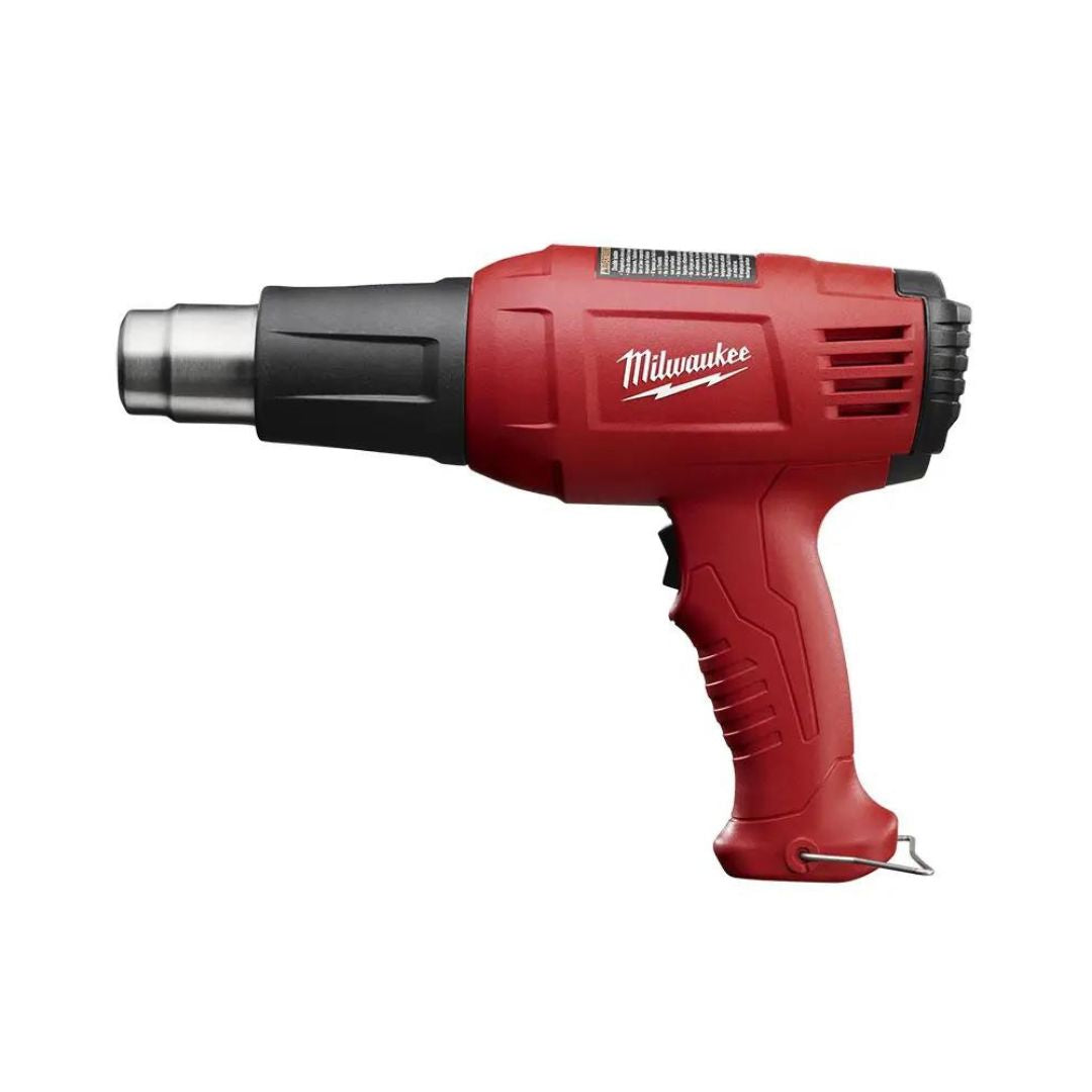 PISTOLA DE CALOR MILWAUKEE 8975-6 DE 2 TEMPERATURAS 299 O 538°C Y DE 11.6AMP