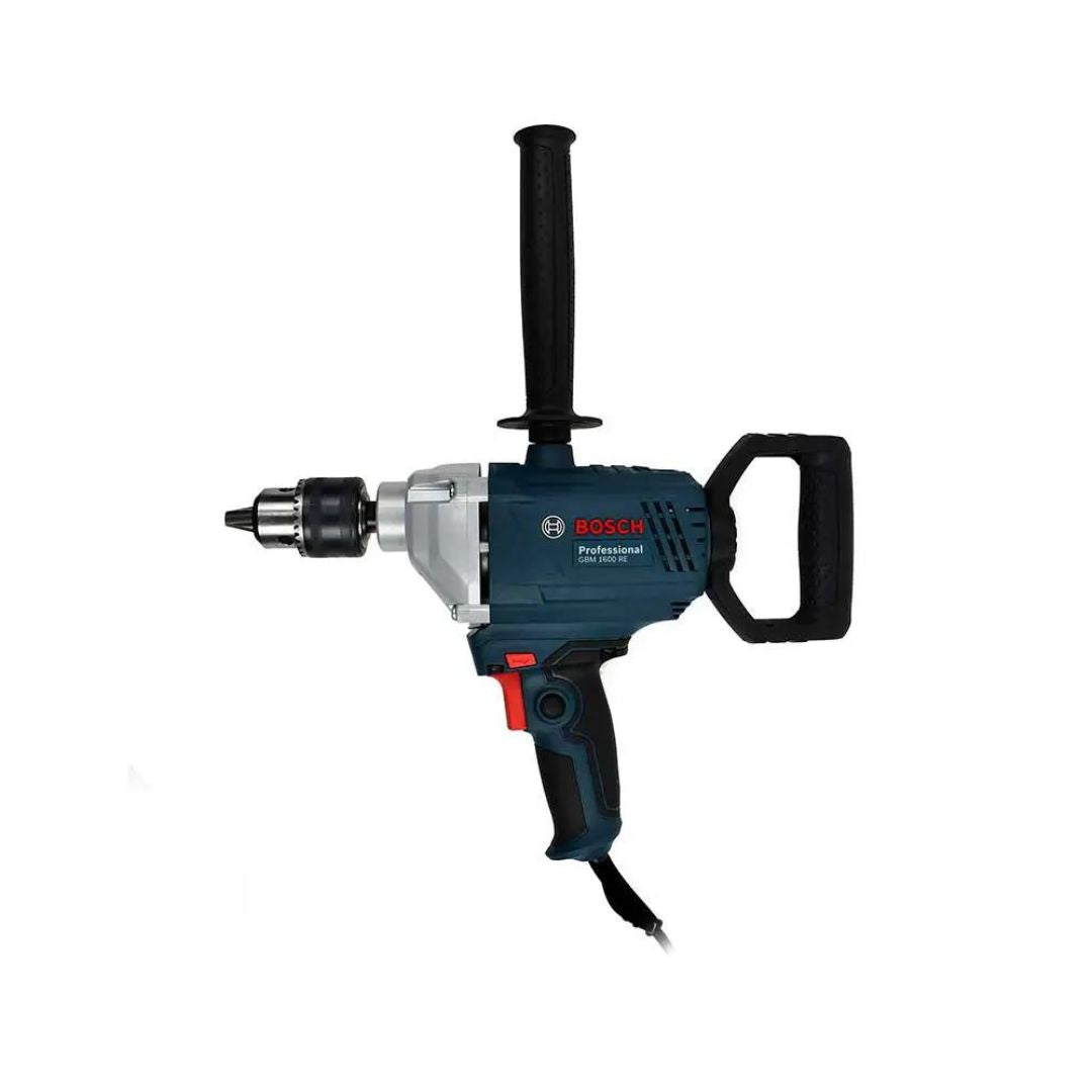 TALADRO TIPO ESPADA GBM 1600 RE BOSCH 06011B00G0 DE 5/8” Y 850W, MANDRIL DE 16MM