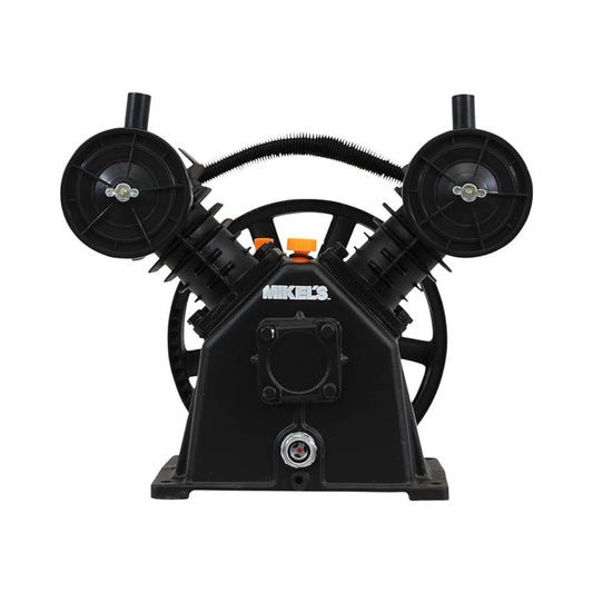 CABEZA PARA COMPRESOR DE AIRE MIKEL'S CPC-2 DE 2HP Y 8.2CFM HECHO DE HIERRO FUNDIDO CON 2 CILINDROS DE 51MM