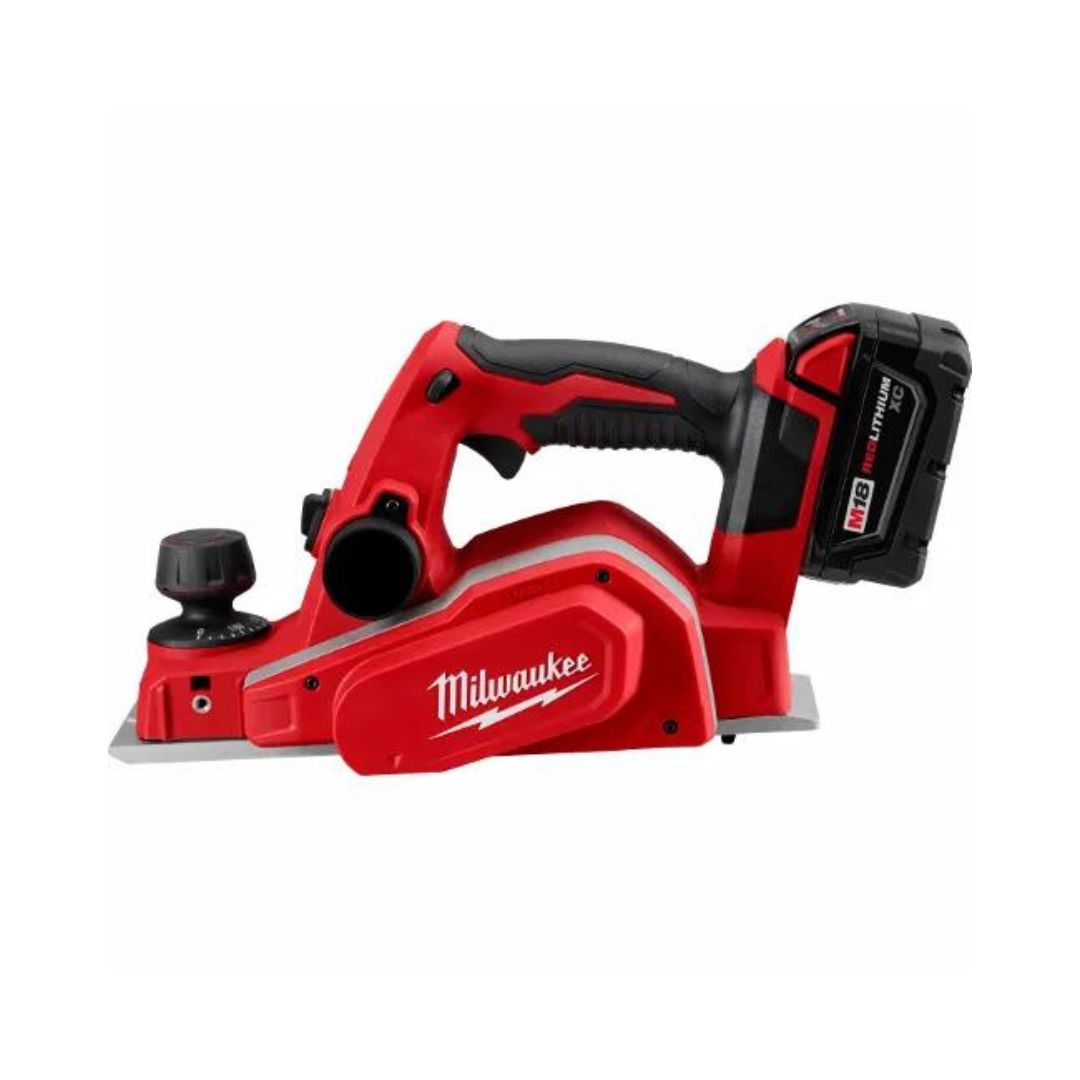 CEPILLO ELECTRICO INALAMBRICO M18™ MILWAUKEE 2623-21 DE 3-1/4″, MAYOR PROFUNDIDAD DE CORTE