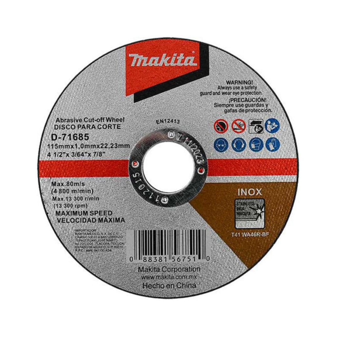 CORTADORA DE METALES MILWAUKEE 6177-20+C02 DE 14" Y 1,800W MAS 15 DISCOS MAKITA, INCLUYE KIT DE ACCESORIOS STANLEY E IRWIN