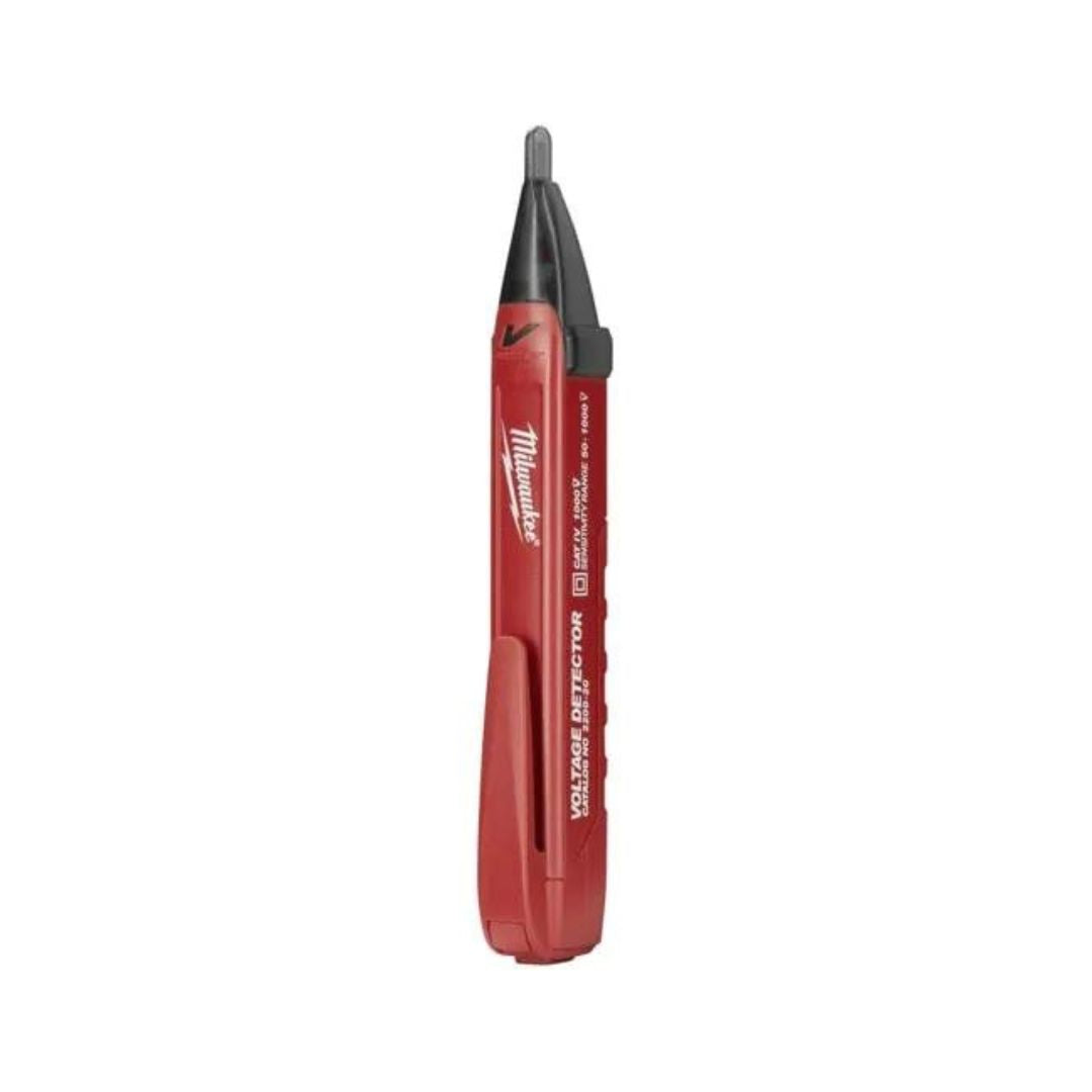 DETECTOR DE VOLTAJE TIPO PLUMA MILWAUKEE 2200-20 PARA 50-1,000V USO CON BATERIAS AAA