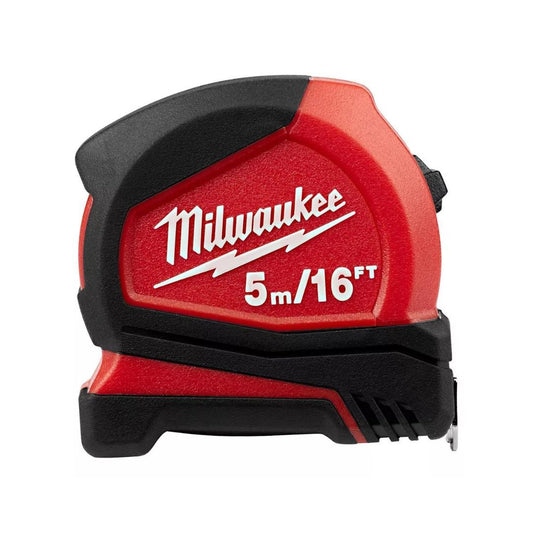 FLEXOMETRO MILWAUKEE 48-22-6618 DE 5MTS/16FT COMPACTO PARA USO RUDO