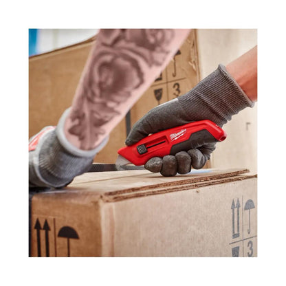 NAVAJA MULTIUSO DE DESLIZAMIENTO LATERAL MILWAUKEE 48-22-1515 CON BOTON LATERAL