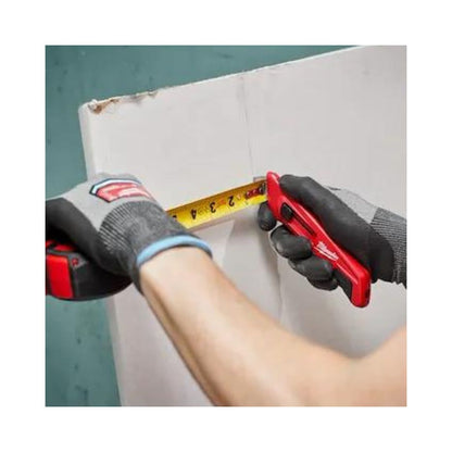 NAVAJA MULTIUSO DE DESLIZAMIENTO LATERAL MILWAUKEE 48-22-1515 CON BOTON LATERAL