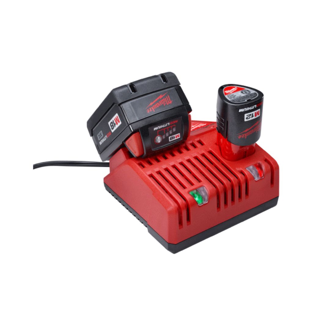 CARGADOR M18™ y M12™ MILWAUKEE 48-59-1812 DE 18V Y 12V PARA ION-LITIO