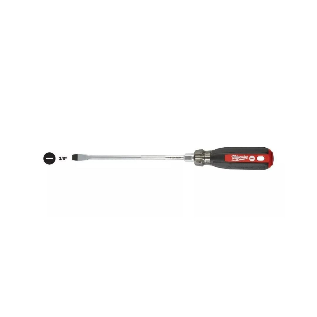 DESARMADOR PLANO MILWAUKEE 48-22-2824 DE 3/8" Y ACOLCHONADO