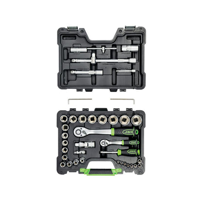 ESTUCHE DE HERRAMIENTAS JBM 54106 DE 37 PIEZAS EN PULGADA
