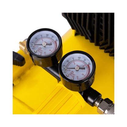 Compresor Aire Stanley 2HP 6 Galones 150 PSI | Libre Aceite Horizontal