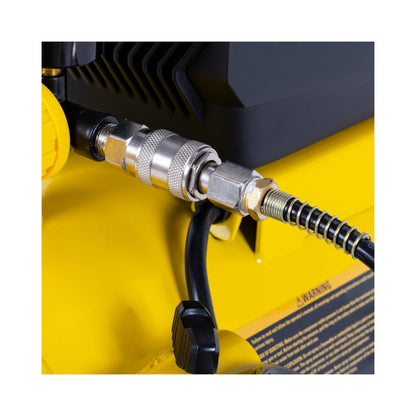 Compresor Aire Stanley 2HP 6 Galones 150 PSI | Libre Aceite Horizontal