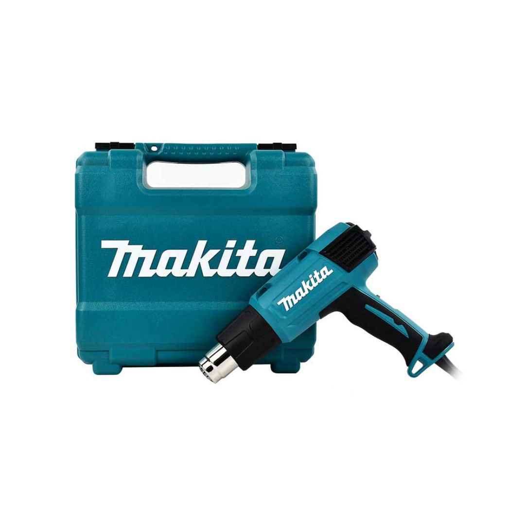 PISTOLA DE CALOR MAKITA HG6031VK DE 1800W CON RANGO DE  50 - 550 °C