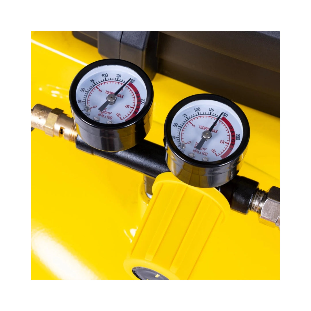 Compresor Aire Stanley 2HP 15 Galones 150 PSI | Vertical Sin Aceite