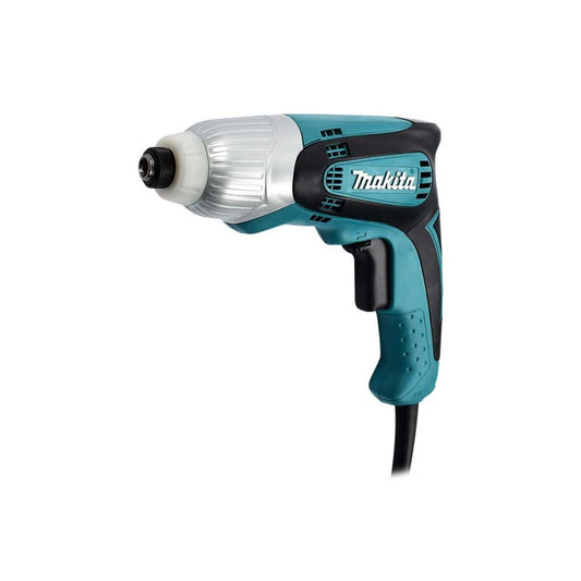 DESTORNILLADOR DE IMPACTO MAKITA TD0100 DE 1/4" DE 0-3,200IMPACTOS POR MINUTO DE 230W