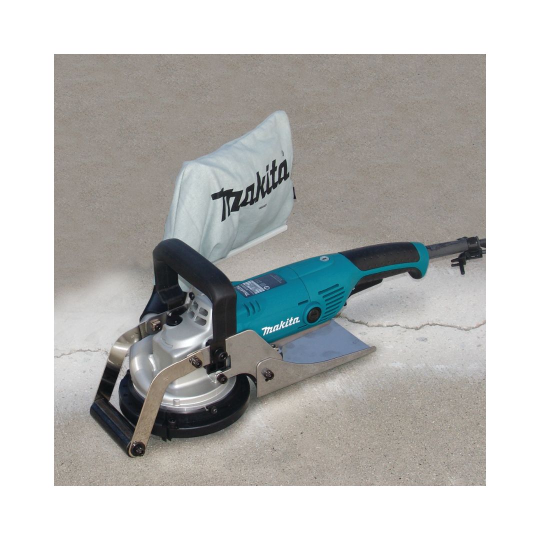 DESBASTADORA DE CONCRETO MAKITA PC5001C DE 5” DE 1400W AJUSTA LA PROFUNDIDAD DE DESBASTE