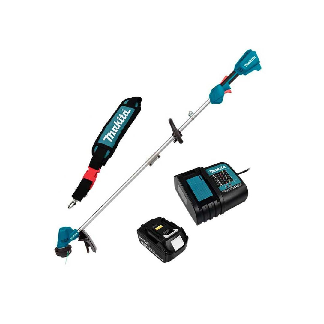 DESBROZADORA INALÁMBRICA LXT MAKITA DUR192LST BRUSHLESS DE 18V Y 6,000RPM CON BATERÍA