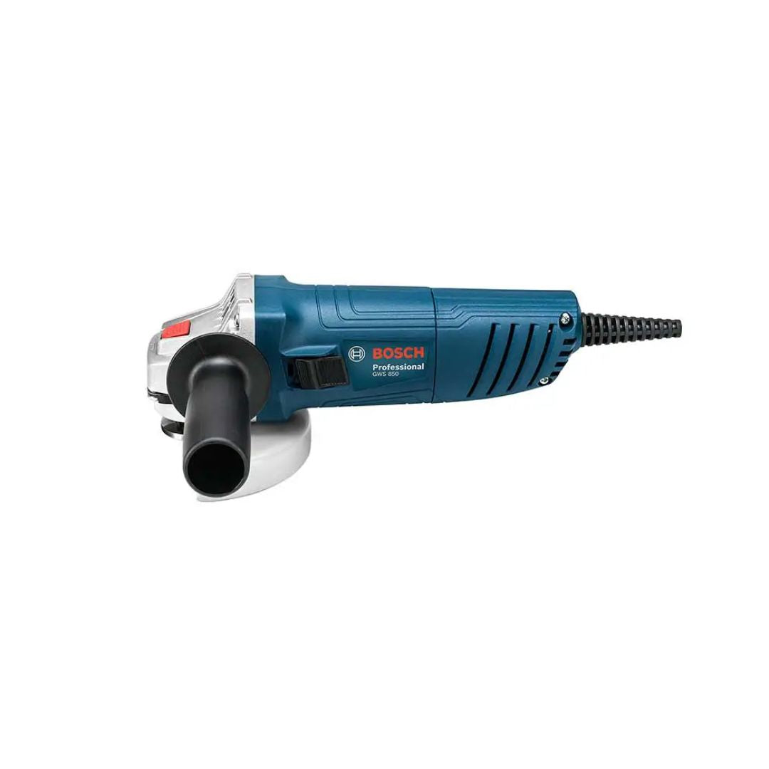 MINIESMERILADORA M14 BOSCH 06013775G2+C01 DE 4 1/2" CON EJE MAS 10 DISCOS DE CORTE