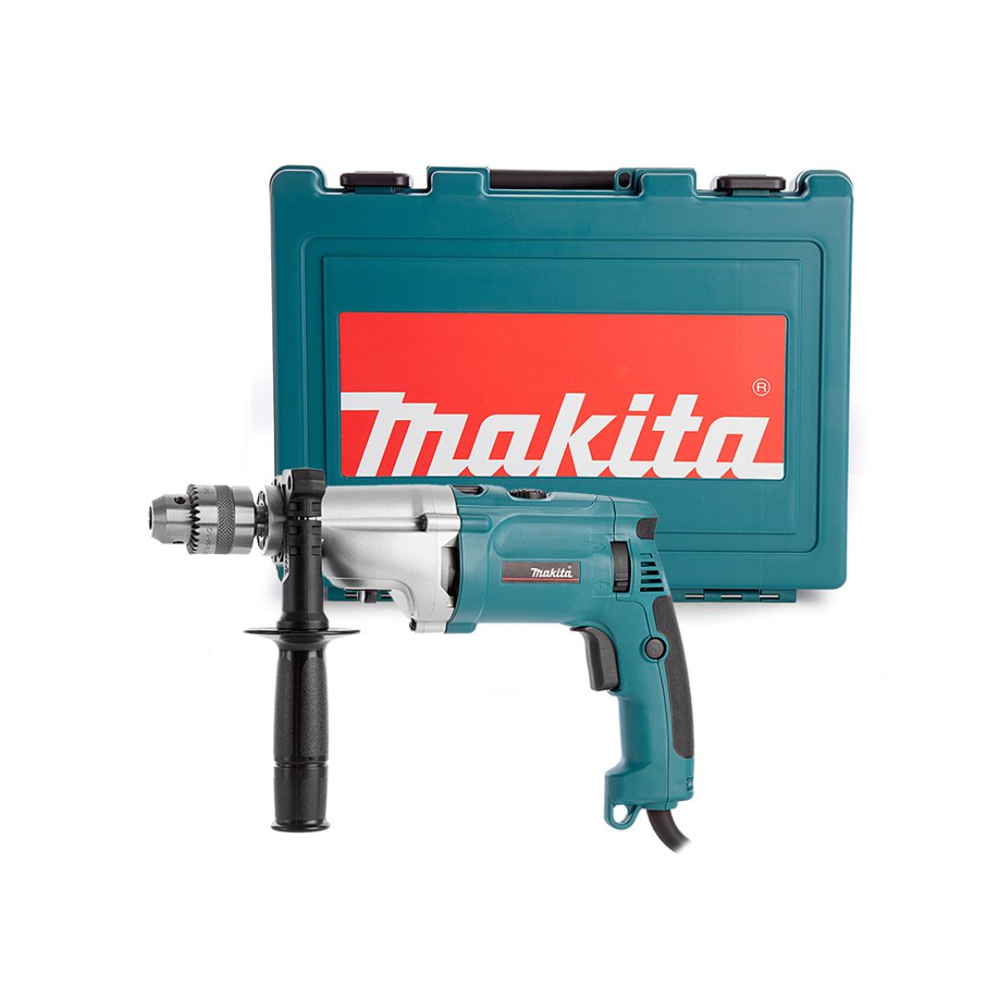 ROTOMARTILLO MAKITA HP2070 DE 3/4" 2 VELOCIDADES CON MALETIN, USO PESADO DE 1010W