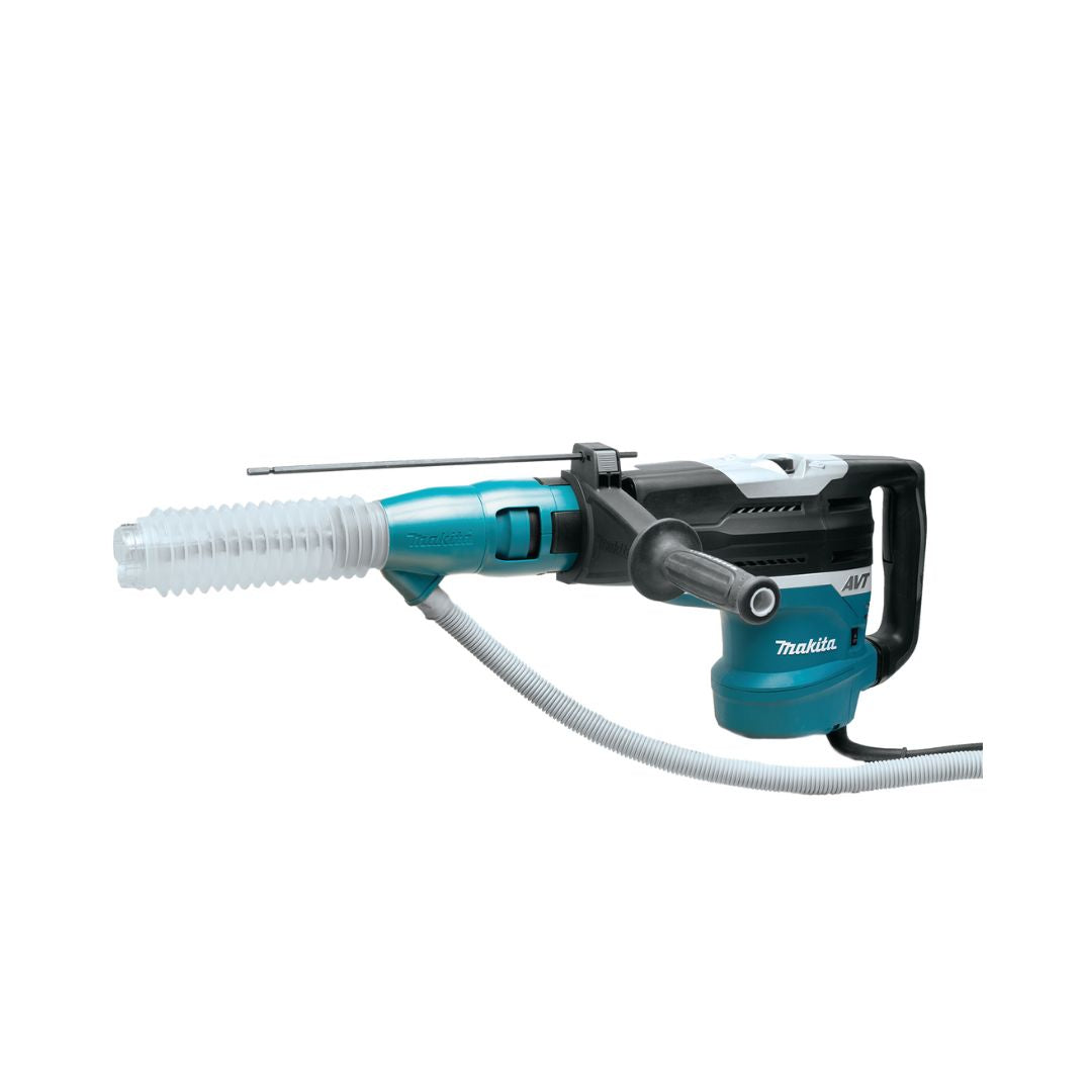 ROTOMARTILLO ELECTRO NEUMATICO SDS MAX MAKITA HR5212C DE 2” Y DE 1,510W VELOCIDAD VARIABLE REVERSIBLE 150-310 CON CINCELADOR Y SWITCH AVT