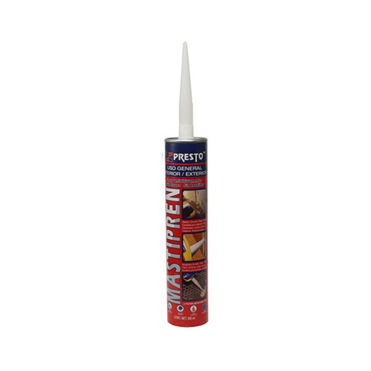 Pegamento Multiusos Presto Mastipren 300g | Cartucho Adhesivo Universal