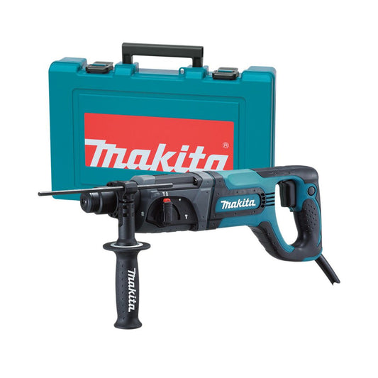 ROTOMARTILLO SDS PLUS MAKITA HR2475 DE 15/16” Y 7AMP CON MANGO D Y MALETÍN