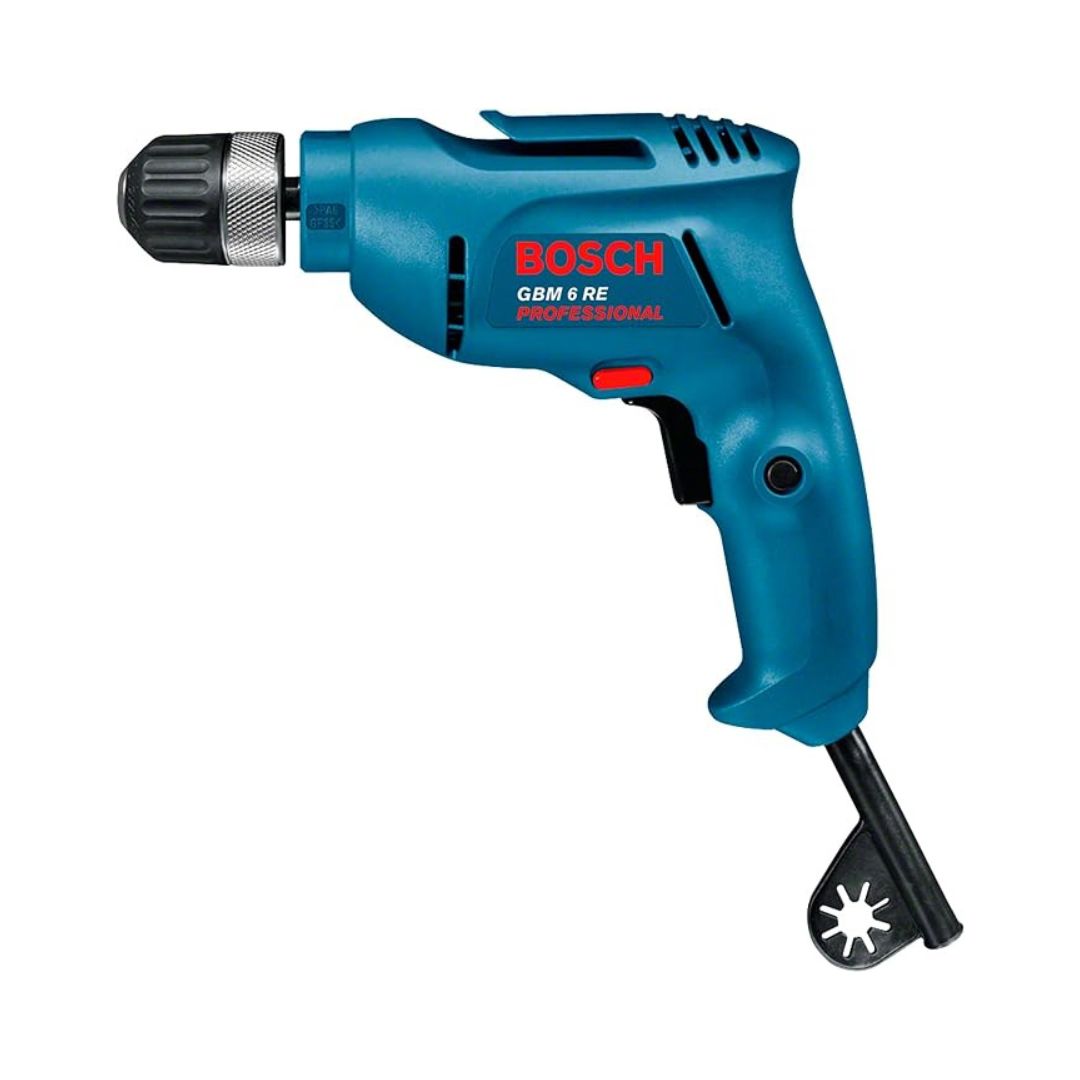 TALADRO GBM 6 RE BOSCH 06014726G0 DE 3/8” CON 350W Y BROQUERO AUTOAJUSTABLE