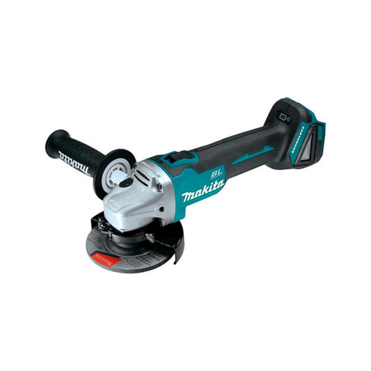 COMBO MINI ESMERILADORA INALAMBRICA MAKITA DGA456STX2 DE 4 1/2" Y 18V SIN CARBONES MÁS 1 BATERIA Y CARGADOR