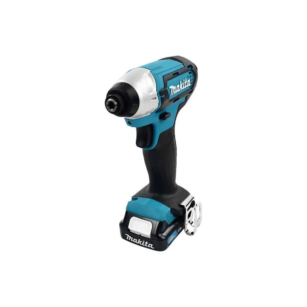 COMBO ROTOMARTILLO MAKITA CLX228 DE 3/8" MAS DESTORNILLADOR DE IMPACTO DE 12V MAKITA CON BOLSA Y 2 BATERIAS