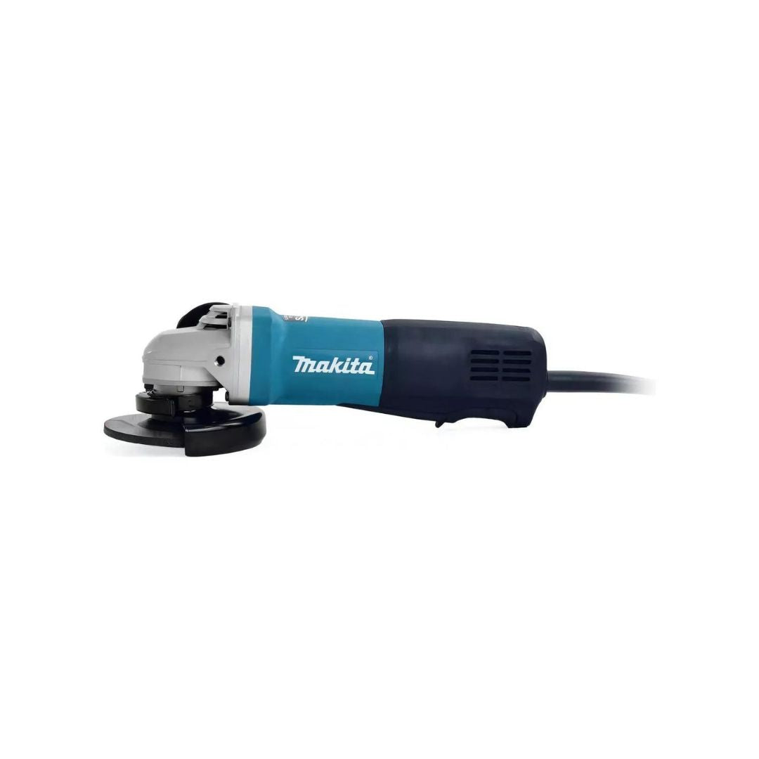 MINIESMERILADORA MAKITA 9564PCV DE 4 1/2" CON 1,400W Y 2,800 - 11,000RPM INTERRUPTOR DE  PALETA