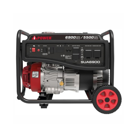 Generador Gasolina AiPower SUA6900 6900W Arranque 5500W Continuos | Protección Aceite