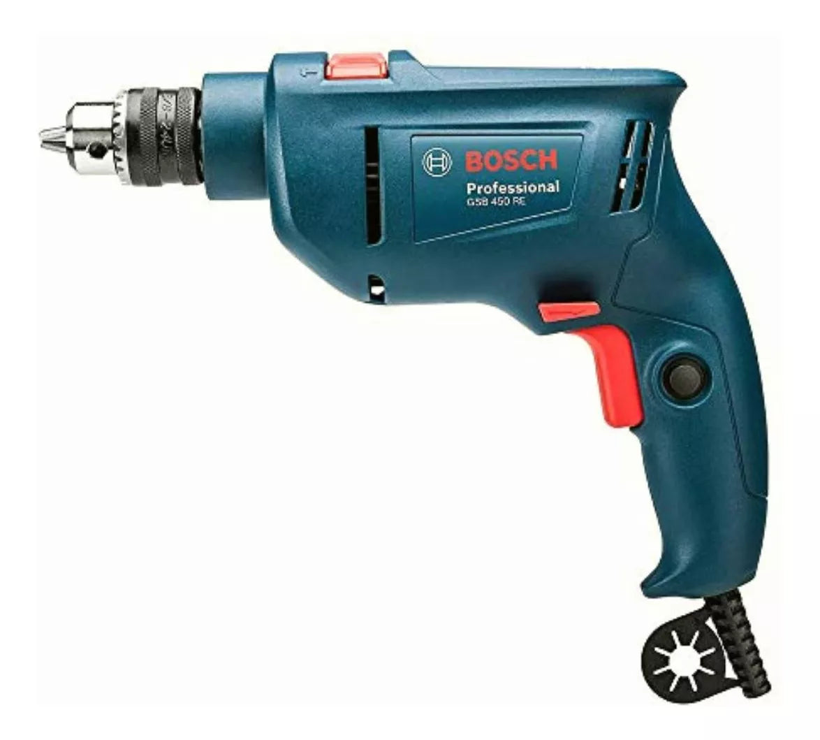 ROTOMARTILLO PROFESSIONAL GSB 450 RE BOSCH 06011B50G0 DE 3/8” CON 450W Y 127V