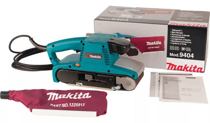 LIJADORA DE BANDA MAKITA 9404 DE 1010W CON 120V