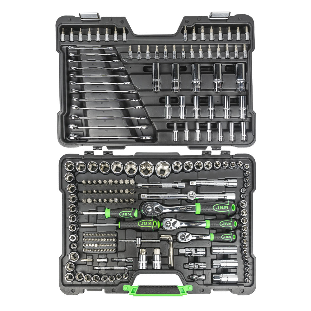 KIT DE HERRAMIENTAS DE 216 PIEZAS JBM54045 DADOS HEXAGONALES