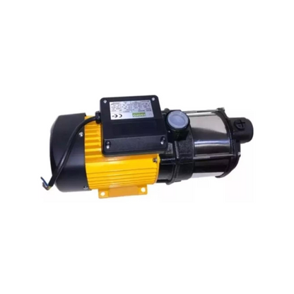 BOMBA DE AGUA MULTIETAPA HORIZONTAL IGOTO MH550 COLOR AMARILLO FASE ELÉCTRICA BIFÁSICA
