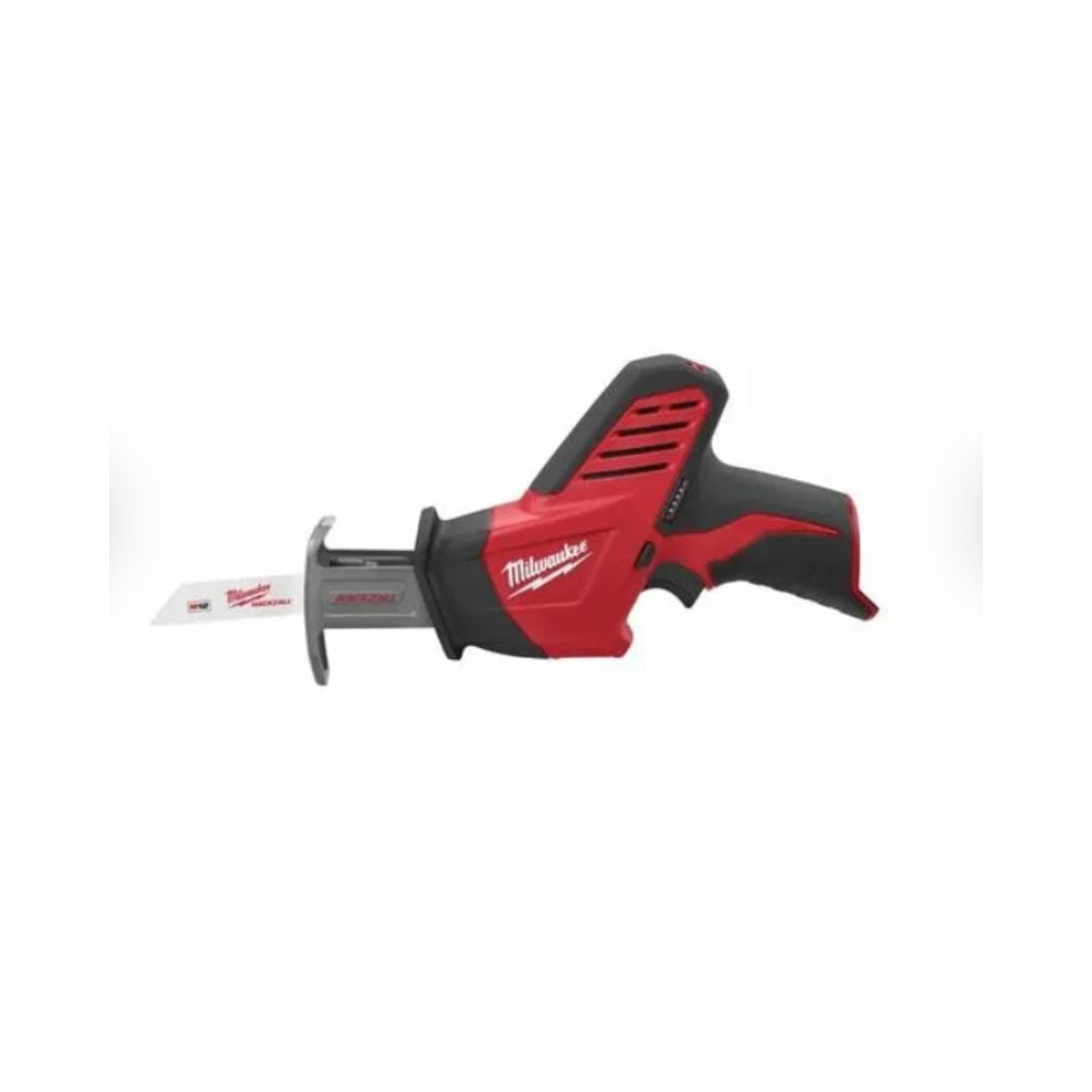 COMBO DE 4 HERRAMIENTAS M12™ MILWAUKEE 2498-24 LLAVE IMPACTO, SIERRA SABLE, TALADRO Y LAMPARA