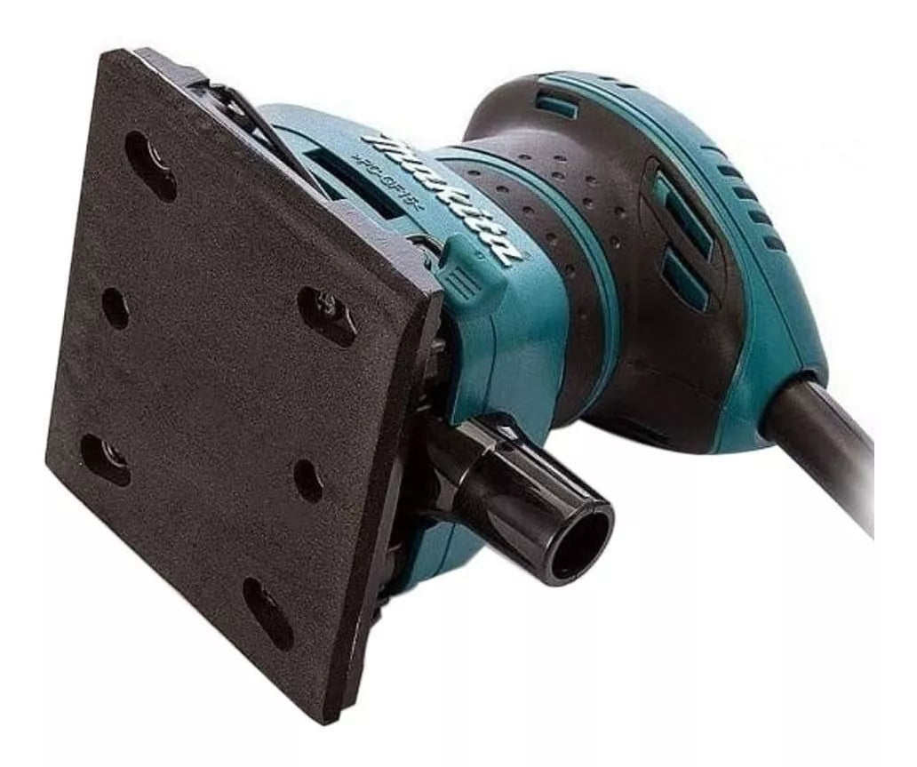 LIJADORA ORBITAL MAKITA BO4556K DE ¼” DE HOJA CON 200W Y 14,000 RPM CON ESTUCHE