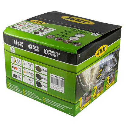 KIT DE PULIDO DE FAROS JBM53626