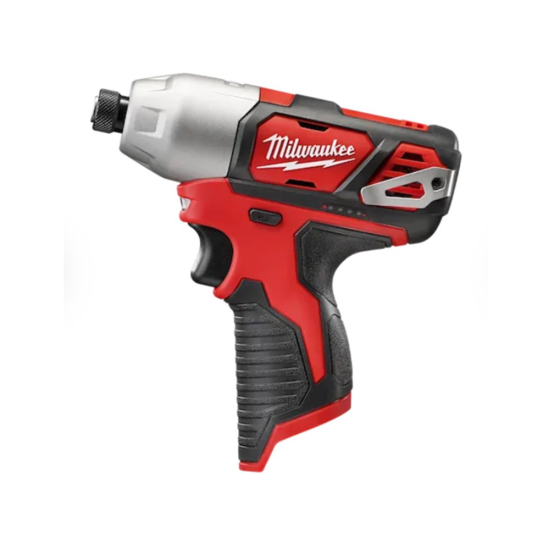 COMBO DE 4 HERRAMIENTAS M12™ MILWAUKEE 2498-24 LLAVE IMPACTO, SIERRA SABLE, TALADRO Y LAMPARA