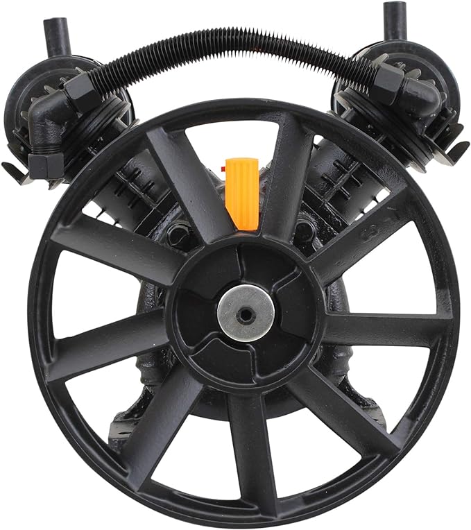 CABEZA PARA COMPRESOR DE AIRE MIKEL'S CPC-1 DE 1HP Y 6.7CFM, DE HIERRO FUNDIDO CON 2 CILINDROS DE 51MM