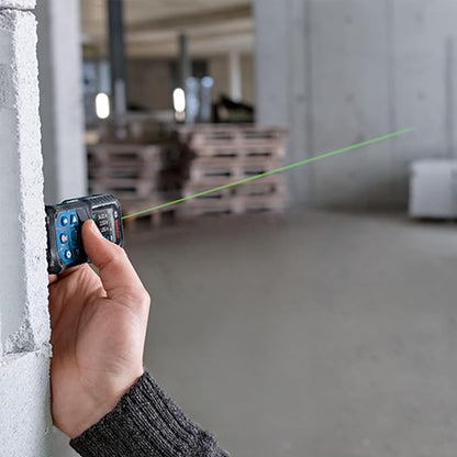 MEDIDOR LASER BOSCH GLM 50-27 C LASER ROJO CON ALCANCE DE 50 MTS, BLUETOOTH PARA TRANSFERIR DATOS