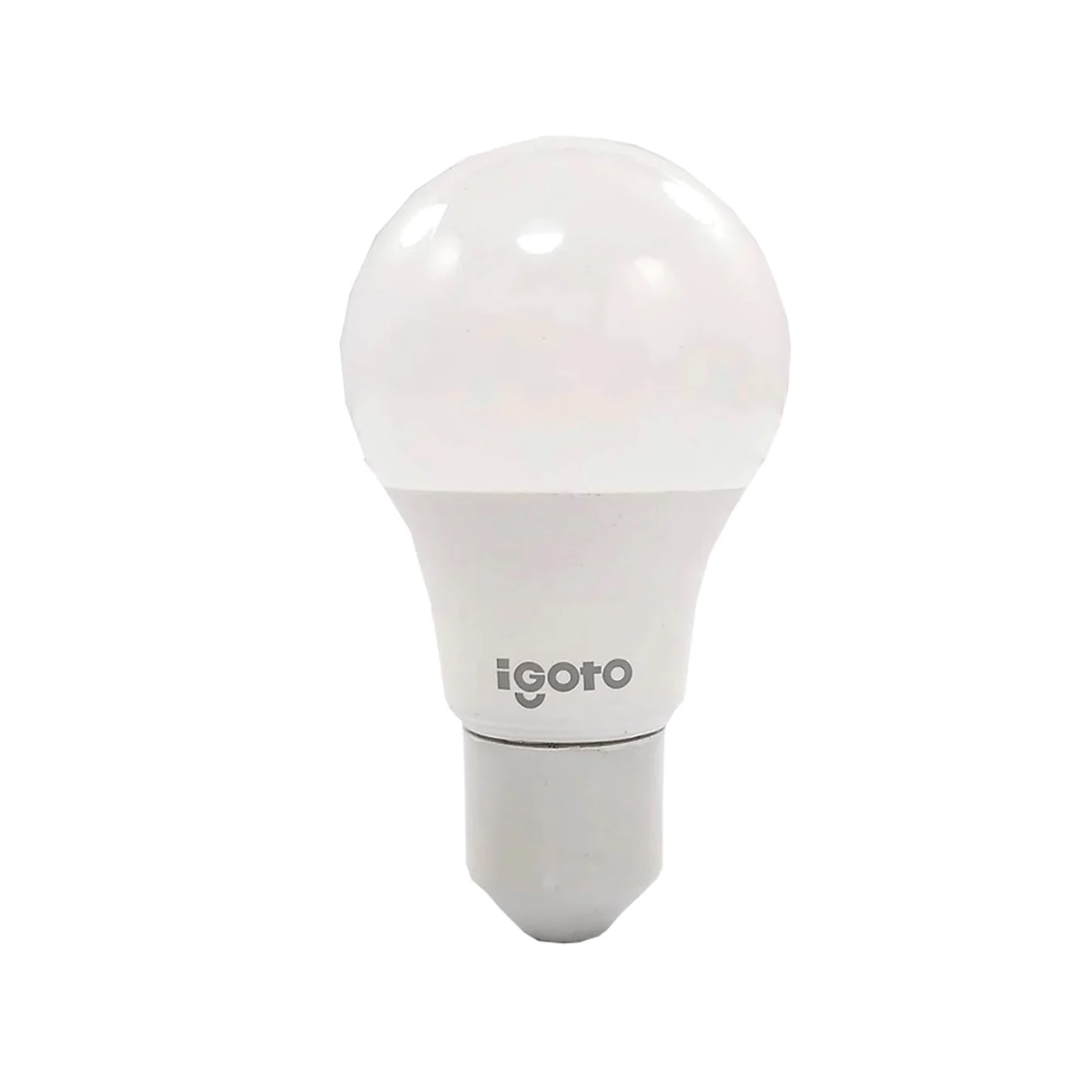 FOCO LED A60 9 WATTS ENTRADA ESTANDAR (LUZ BLANCA 6500 K) (VENTA MINIMA X EMPAQUE INNER DE 10 PZAS)