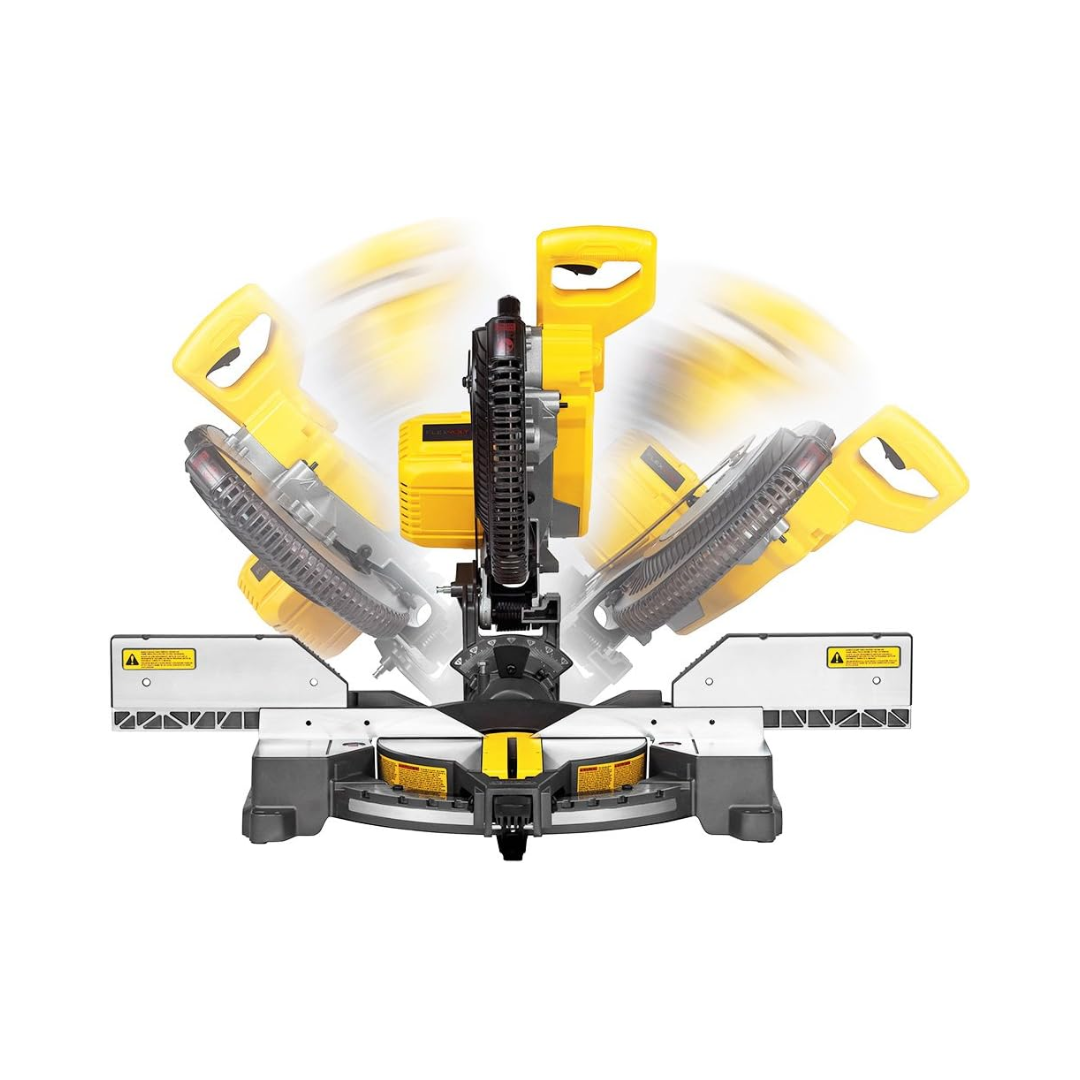 SIERRA DE INGLETE DEWALT DHS716AT2  FLEXVOLT DE 12” CON 60V INCLUYE 2 BATERÍAS Y CARGADOR