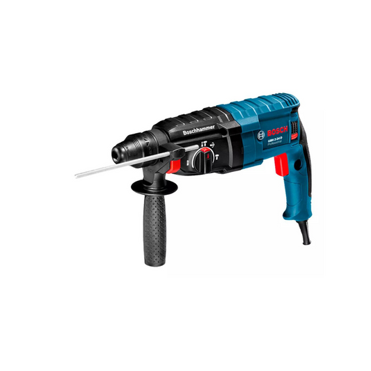 ROTOMARTILLO ELECTRONEUMÁTICO PROFESIONAL GBH 2-24 BOSCH 06112A00G0 CON 820W DE POTENCIA Y 127V