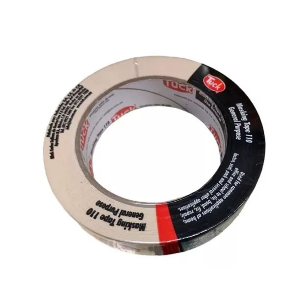 CINTA MASKING TAPE 110 TUK 110-1X50 PARA USO GENERAL DE 1" X 50 M