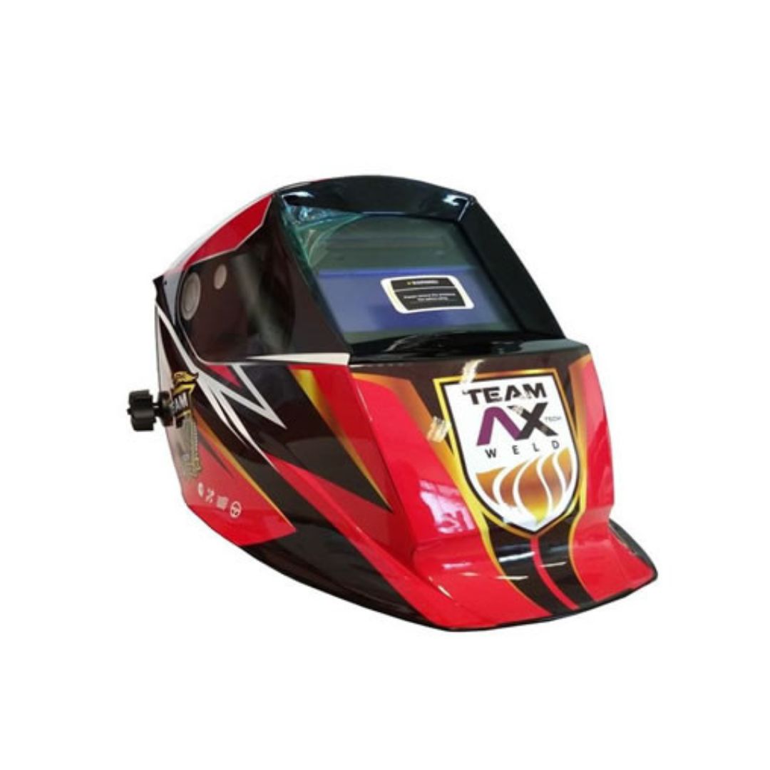CARETA ELECTRONICA PARA SOLDAR AXTECH CEF1RED-CV DE SOMBRA VARIABLE PROFESIONAL, CON 2 SENSORES